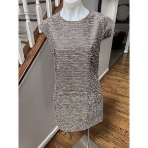 Ted Baker Beliba Metallic tweed shift dress size 2